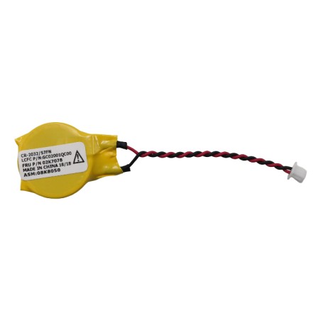 Replacement Lenovo BATTERY RTC 1C 3V LION CR2032 - Reliable and Long-lasting (02K7078)
